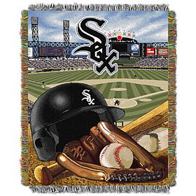 Officially Licensed MLB White Sox Home Field Advantage Tapestry Throw