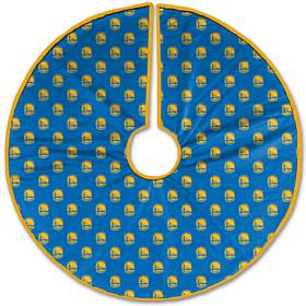 Officially Licensed NBA Christmas Tree Skirt - Golden State Warriors
