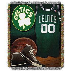 Officially Licensed NBA "Vintage" Woven Tapestry Throw - Celtics 