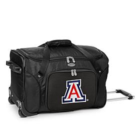 Officially Licensed NCAA Arizona Wildcats 22" Wheeled Duffel Bag