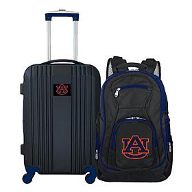 Officially Licensed NCAA Auburn Tigers Backpack & Carry-On Set