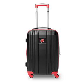 Officially Licensed NCAA Badgers 21" Carry-On 2-Tone Spinner