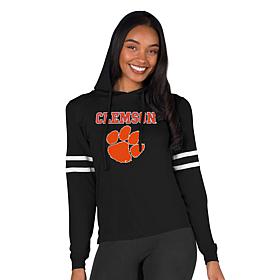 Officially Licensed NCAA Concepts Sport Clemson Ladies' Hood Top
