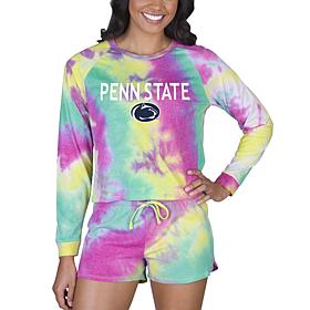 Officially Licensed NCAA Concepts Sport Ladies Top/Short Set Penn St