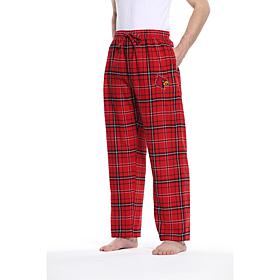 Officially Licensed NCAA Concepts Sport Men's Flannel Pant-Louisville