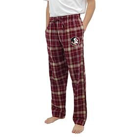 Officially Licensed NCAA Concepts Sport Men's Plaid Flannel Pant-FSU