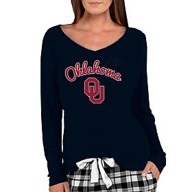 Officially Licensed NCAA Concepts Sport Oklahoma Ladies Long Sleeve