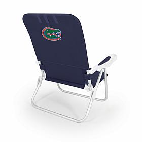 Officially Licensed NCAA Florida Gators Monaco Reclining Beach Chair