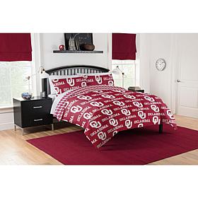 Officially Licensed NCAA Full Bed In a Bag Set - Oklahoma Sooners