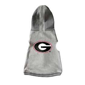 Officially Licensed NCAA Georgia Bulldogs Pet Hooded Crewneck