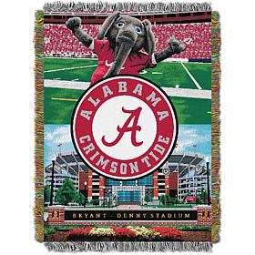 Officially Licensed NCAA Home Field Advantage Throw - Alabama