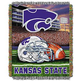 Officially Licensed NCAA Home Field Advantage Throw - Kansas State