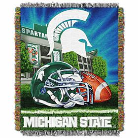 Officially Licensed NCAA Home Field Advantage Throw - Michigan State