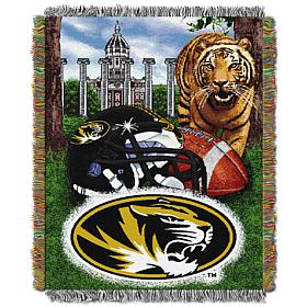 Officially Licensed NCAA Home Field Advantage Throw - Missouri