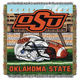 Officially Licensed NCAA Home Field Advantage Throw - Oklahoma State