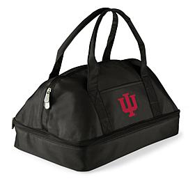 Officially Licensed NCAA Indiana Hoosiers Black Potluck Casserole Tote