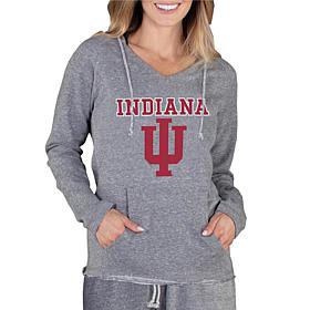Officially Licensed NCAA Indiana Mainstream Ladies' L/S Hooded Top