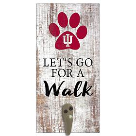 Officially Licensed NCAA Indiana University Leash Holder Sign