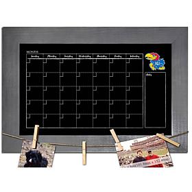 Officially Licensed NCAA Kansas Monthly Chalkboard w/ Clothespins