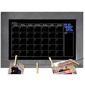 Officially Licensed NCAA Kentucky Monthly Chalkboard w/ Clothespins