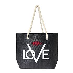Officially Licensed NCAA Love Tote - Arkansas Razorbacks