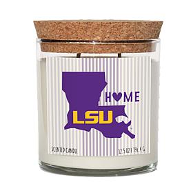 Officially Licensed NCAA LSU Tigers Home State Candle