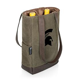 Officially Licensed NCAA Michigan State 2 Bottle Insulated Wine Cooler
