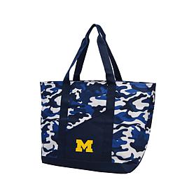 Officially Licensed NCAA Michigan Wolverines Super-Duty Camo Tote