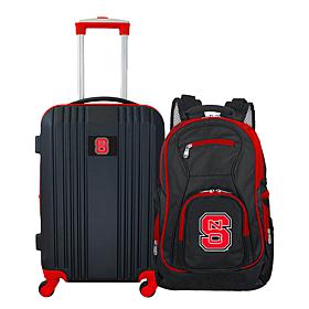 Officially Licensed NCAA NC State Wolfpack Backpack & Carry-On Set