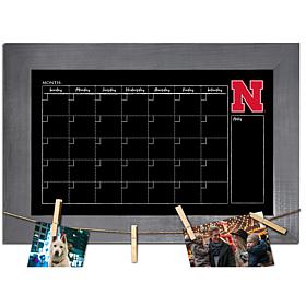 Officially Licensed NCAA Nebraska Monthly Chalkboard w/ Pins