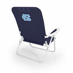 Officially Licensed NCAA North Carolina - Monaco Reclining Beach Chair