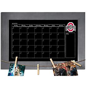 Officially Licensed NCAA Ohio State Monthly Chalkboard w/ Clothespins