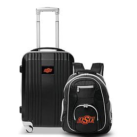 Officially Licensed NCAA OK State Cowboys Backpack & Carry-On Set