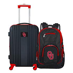 Officially Licensed NCAA Oklahoma Sooners Backpack & Carry-On Set