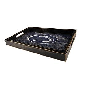 Officially Licensed NCAA Penn State University Distressed Wood Tray  