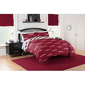 Officially Licensed NCAA Queen Bed in a Bag Set - Arkansas Razorbacks