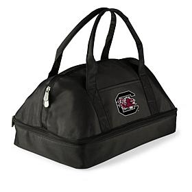 Officially Licensed NCAA South Carolina Gamecocks Black Casserole Tote