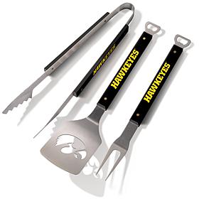 Officially-licensed NCAA Spirit 3-Piece BBQ Set - Iowa Hawkeyes 
