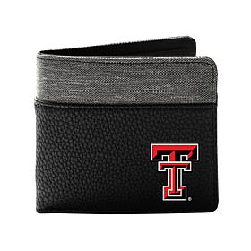 Officially Licensed NCAA Texas Tech Red Raiders Pebble BiFold Wallet