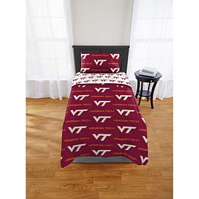 Officially Licensed NCAA Twin Bed in a Bag Set - Virginia Tech Hokies