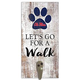 Officially Licensed NCAA University of Mississippi Leash Holder Sign
