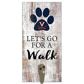 Officially Licensed NCAA University of Virginia Leash Holder Sign