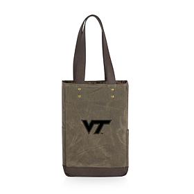 Officially Licensed NCAA VA Tech 2 Bottle Insulated Wine Cooler Bag