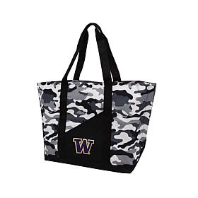 Officially Licensed NCAA Washington Huskies Super-Duty Camo Tote