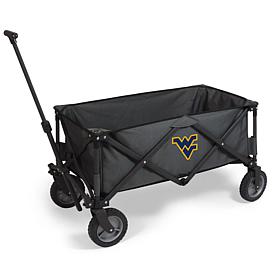 Officially Licensed NCAA WV Mountaineers Portable Utility Wagon