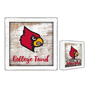 Officially Licensed NCCA Univ. of Louisville College Fund Money Box