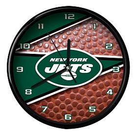 Officially Licensed New York Jets Team Football Clock