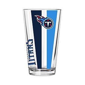Officially Licensed NFL 16 oz. Vertical Decal Pint - Titans
