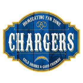 Officially Licensed NFL 24" Homegating Tavern Sign - Chargers 