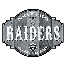 Officially Licensed NFL 24" Homegating Tavern Sign - Raiders 